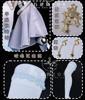 Vladilena·Milize Cosplay Anime 86 -Eightysix- Costume Magical Girl Uniform Dress Halloween Party Role Play Clothing