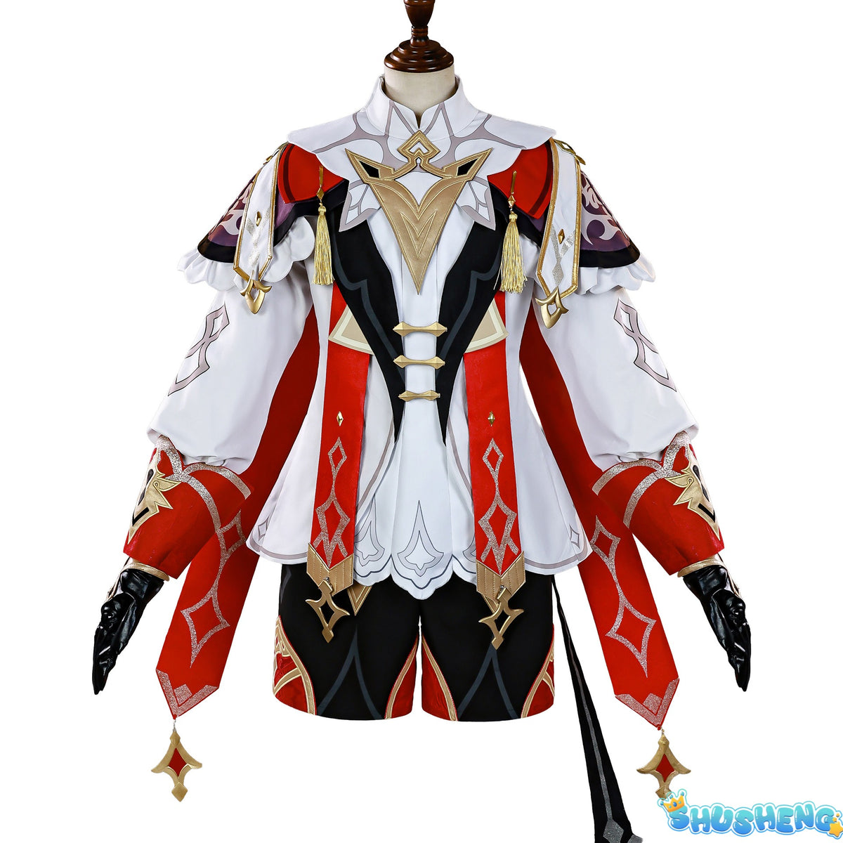 ‌Game Genshin Impact Mondstadt Dahlia Cosplay Costume Boy Outfit Anime Character Style Double Penetration Halloween