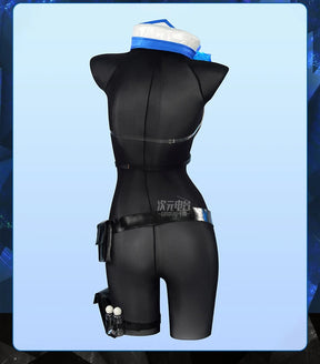 Game GODDESS OF VICTORY: NIKKE Cosplay Nlkke Meideng Ice Rose Costume Halloween party sexy dress uniform props accessories set