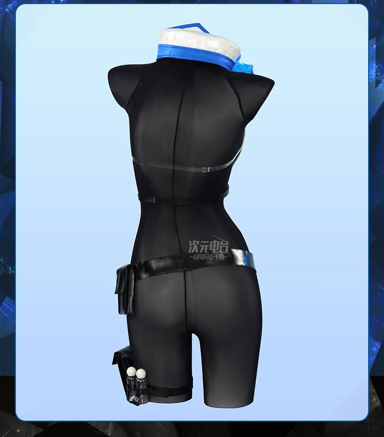 Game GODDESS OF VICTORY: NIKKE Cosplay Nlkke Meideng Ice Rose Costume Halloween party sexy dress uniform props accessories set