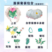 Anime MIRAI DAYS Ha-chan Cure Felice Cosplay Costume Lolita dress accessories props wigs sweet Halloween woman ha-chan uniform