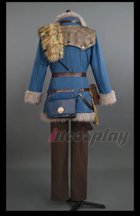 Lies of P: Overture Male lead P Cosplay Costume Coat pants belt props accessories scarf set Halloween party new fashion uniform