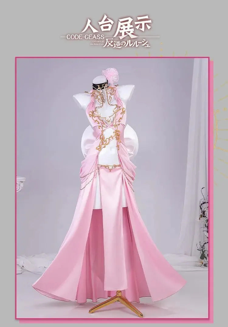 CODE GEASS Lelouch of the Rebellion C.C.Cosplay Costume Lost Stories Dancing Uniform Halloween Carnival Party Christmas Play