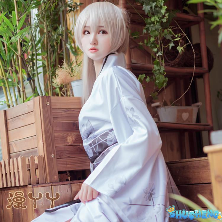 Yosuga no Sora Cosplay Costume Sora Kasugano Kimono Bathrobe Dress Japanese Summer Festival Kimono Women Dress