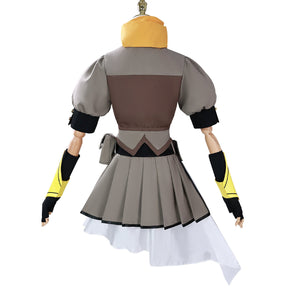 Anime RWBY Cosplay Yang Xiao Long Costume Sexy Jacket Yellow Black Y2K Oversleeve Desert Punk Lolita Halloween Party Customized