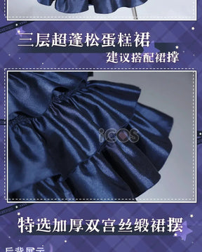 Kagari Hibana The Magical Girl and the Evil Lieutenant Used to Be Archenemies Cosplay Costume Halloween Woman Sweet Lolita Set
