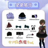 Anime Love, Chunibyo & Other Delusions Cosplay Takanashi Rikka Costume Wig hat eye mask socks Halloween sweet girl uniform