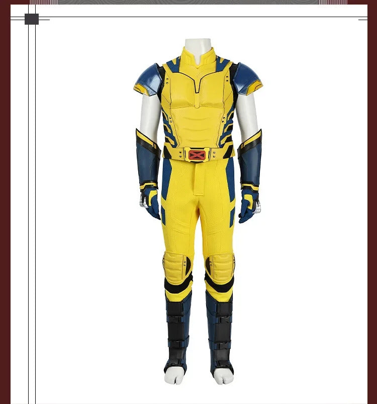 Dead cos pool 3 Wolverine Cosplay Costume Uniform Halloween Carnival Party Christmas Play Role Clothes Clothing for Children