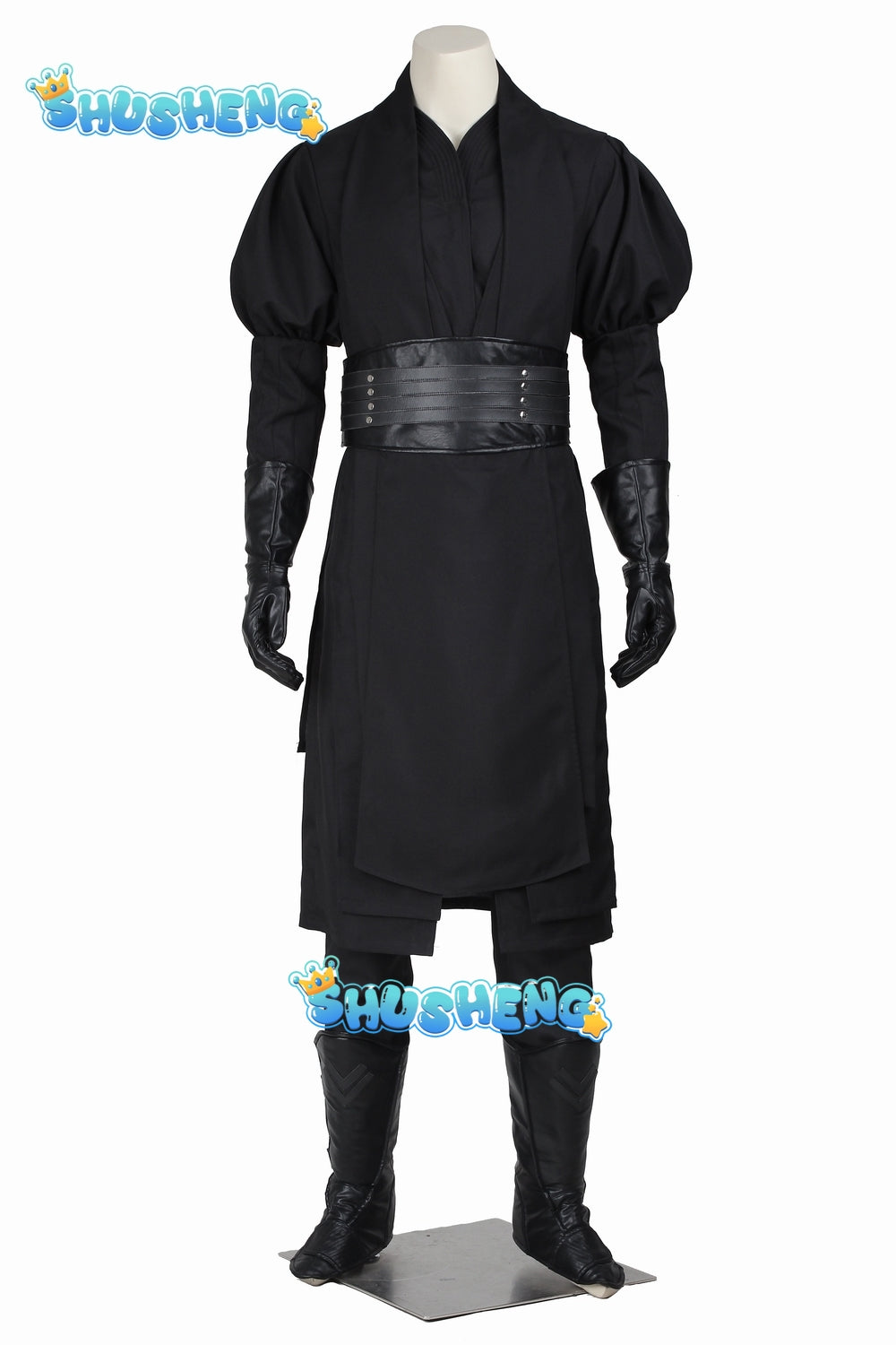 Darth Maul Cosplay Star Wars Costume Adult Men Tunic Robe Uniform Costume Halloween Carnival Full Set