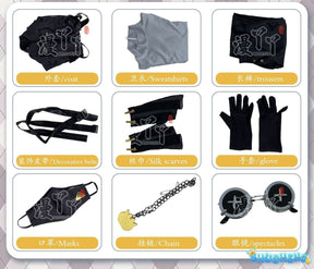 Aesop Carl Cosplay Costume Game Identity V Embalmer Cosplay Suit Party Clothing Halloween Carnival Uniforms Custom Made