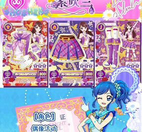 Kiriya Aoi shibuki ran Cosplay Anime Aikatsu！Costume Sweet Cute Lolita Dress  Accessories prop Halloween Party Women's Uniform