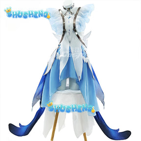 The Shorekeeper Cosplay Wuthering Waves Costume Lovely Dress Uniform Women Game Suit Halloween Party Outfit Role Play