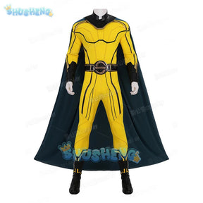 Movie Thunderbolts Sentry Cosplay Costume Uniform Halloween Carnival Party Christmas Play Role Clothes Clothing for Men
