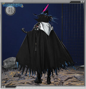 Shusheng Arknights Ulpianus Cape Hat Cosplay Costume Cos Game Anime Party Uniform Hallowen Play Role Clothes Clothing