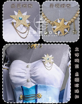 Vladilena·Milize Cosplay Anime 86 -Eightysix- Costume Magical Girl Uniform Dress Halloween Party Role Play Clothing