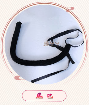 Arknights Luo Xiaohei Chinese Style Cosplay Costume Anime Game Party Uniform Halloween Play Role Chinese Culture Theme