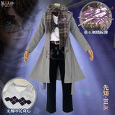 Game Identity V Eli Clark Cosplay Costume Wig Seer BLK Uniform Set Halloween Carnival Play Role Party Prop Anime Cosplay Clothes