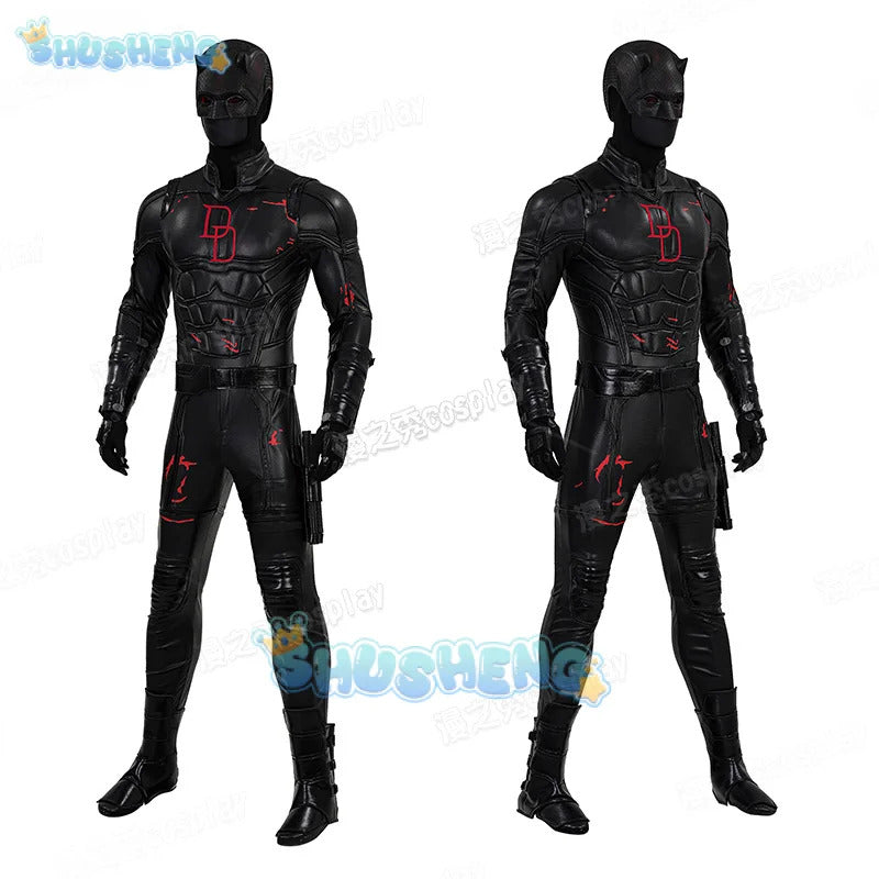 Daredevil  Cosplay Costume Uniform Halloween Carnival Party Christmas Play Role Clothes Clothing for Women Men