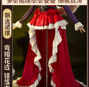 Identity V Archduchess Bloody Queen Marie Cosplay Costume For Halloween Christmas Party Mary Archduchess Role Play Comic Dress