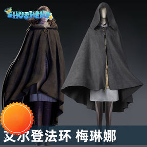 Anime Melina Elden Cosplay Game Fantasy Costume Adult Women Witch Disguise Dress Cloak Outfits Hot Toys Carnival Party Suit