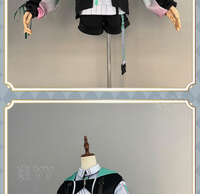 Vtuber VirtuaReal Aza Game Suit Youthful Handsome Fashion Leisure Uniform Cosplay Costume Halloween Party Outfit