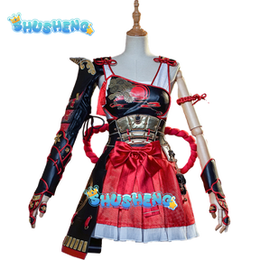 Naraka Bladepoint Kurumi Cosplay Costume Lovely Ancient Outfit for Women Halloween Party Role Play Clothing Full Set New Arrival