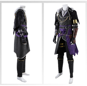 Shusheng-R Clair Obscur:Expedition 33 Verso Cosplay Costume Halloween Men's Fantasy Uniform Coat Props Shoes Accessories Set