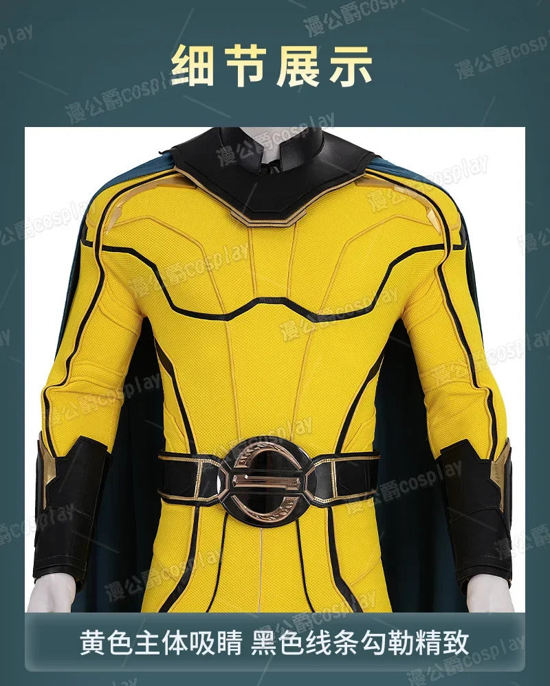 Movie Thunderbolts Sentry Cosplay Costume Uniform Halloween Carnival Party Christmas Play Role Clothes Clothing for Men