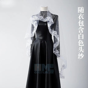 Anime Sakamoto Days Osaragi Cosplay Costume Wig Dress Veil Assassin Taro Sakamoto Halloween Party for Women Girls Props