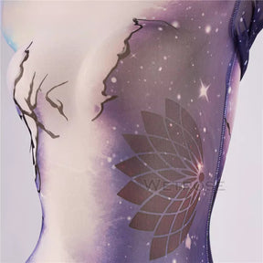 Shusheng-R NIKKE:The Goddess of Victory Nayuta Cosplay Costume 3D Jumpsuit Catsuit Sexy Women Zentai Female Halloween Party Bodysuit