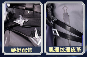 Shusheng-R Genshin Impact Kyryll Chudomirovich Flins Cosplay Costume Full Set Uniform Role Play Halloween Carnival Party Outfit