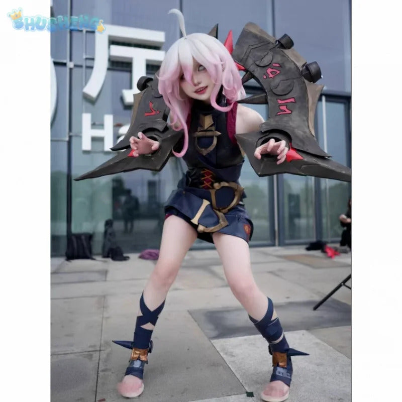 Briar Game LOL Cosplay the Restrained Hunger Costume Sexy jumpsuit leather suit party carnival high-quality Woman uniform outfit