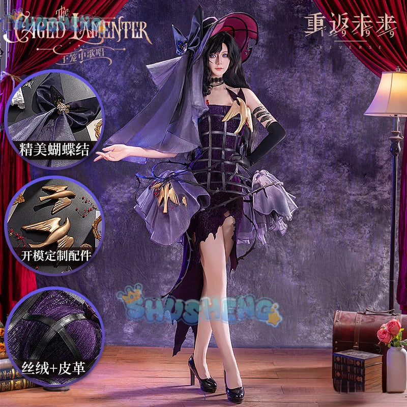Reverse:1999 Isolde Vereinsamt Cosplay Costume Uniform Halloween Carnival Party Christmas Play Role Clothes Clothing for Women