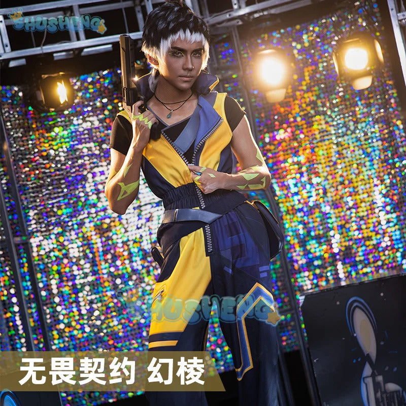 VALORANT Waylay Cosplay Costume Uniform Halloween Carnival Party Christmas Play Role Clothes Clothing for Women Shusheng