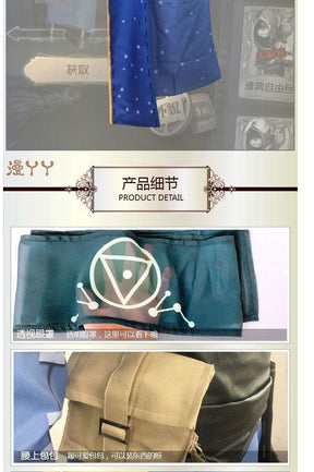 Game Identity V Seer Eli Clark Cosplay Costume Fancy Suit Poison Cosplay Party Clothing Hallween Carnival Uniforms
