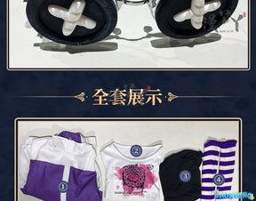 IdentityⅤTracy Reznik Mechanic BLK team Cosplay Costume Glasses Halloween Party Outfit Props Accessories for Boys Girls