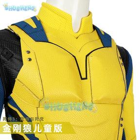 Dead cos pool 3 Wolverine Cosplay Costume Uniform Halloween Carnival Party Christmas Play Role Clothes Clothing for Children