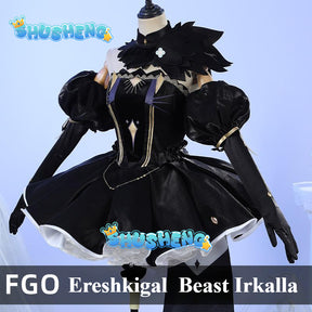 FGO Ereshkigal Fate/Grand Order Cosplay Beast Irkalla Costume Gothic Sweet Lolita Dress Set Halloween Party Woman New Uniform