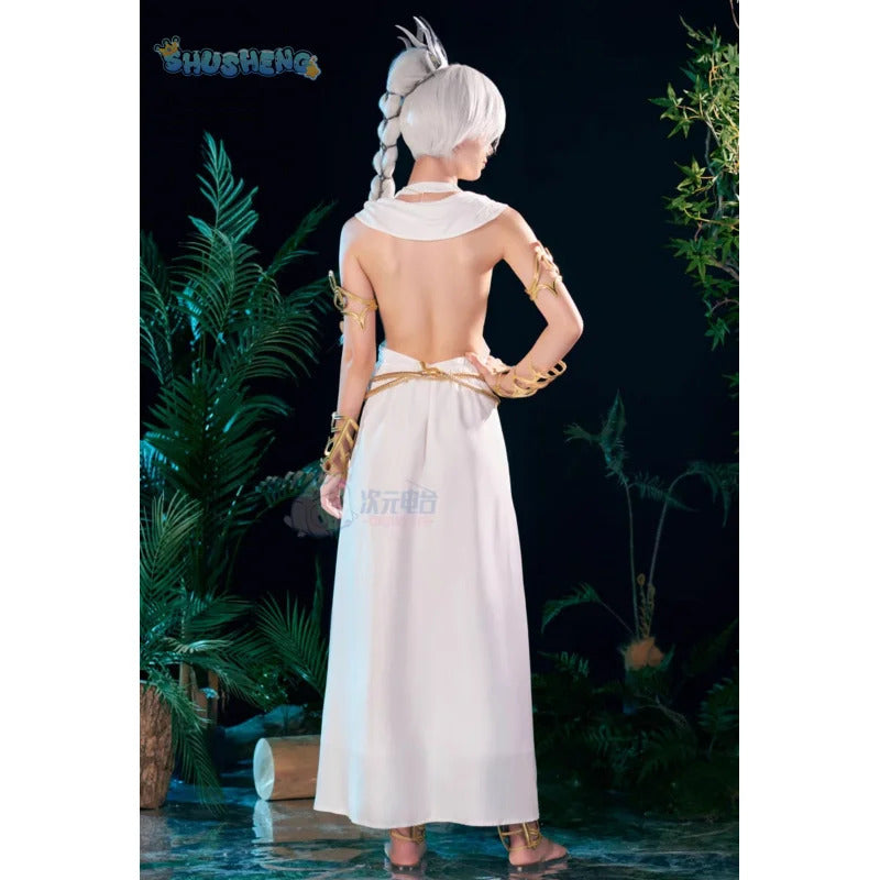 Shadowheart Cosplay BG3  Costume Game Balder Gate 3 Outfits Disguise Adult Female Halloween Roleplay Fantasia Shadowheart Suits
