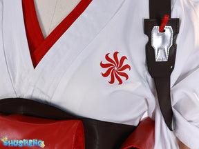 Overwatch 2 Cosplay Tops Set OW Kiriko Cosplay Costume Outfits Halloween Carnival Suit Plush Toys Role Play for Adult