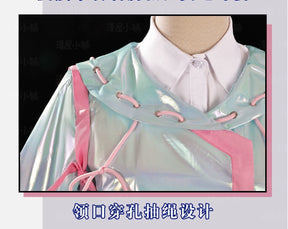 Kiriko Overch 2 Cosplay Costume Dancing Lightly in the Rain Halloween Party Sweet Dress Coat Prop Women Uniform Suit