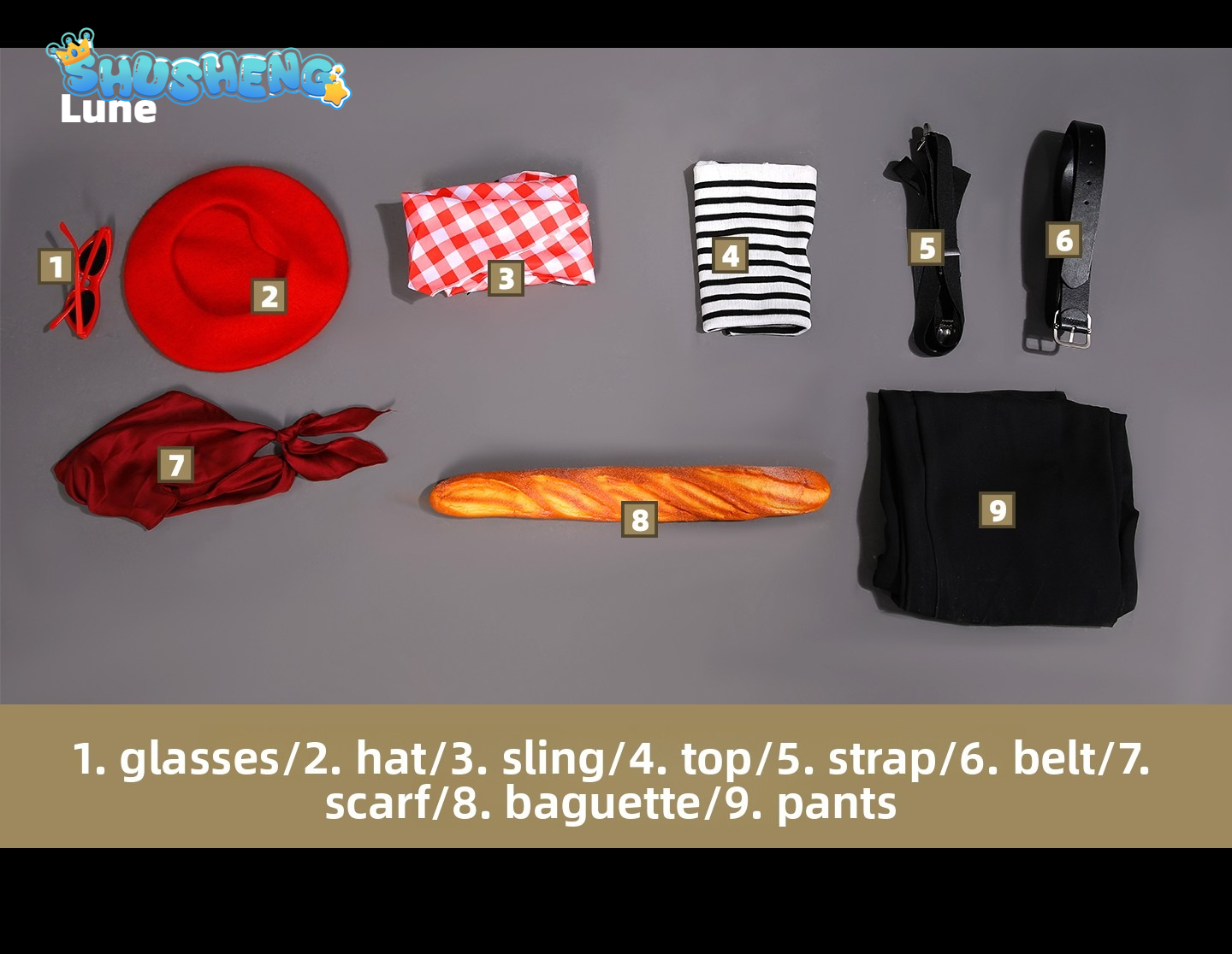 Clair Obscur: Expedition 33 Lune Maelle Sciel Baguette Set Cosplay High quality Costume full set S-XL Shushengcos