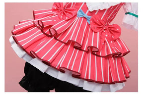Girls Band Cry NINA ISERI Cosplay The Silent Fish Nlna lserl Costume Halloween Party Woman Dress Ladies Sweet Lolita Uniform Set
