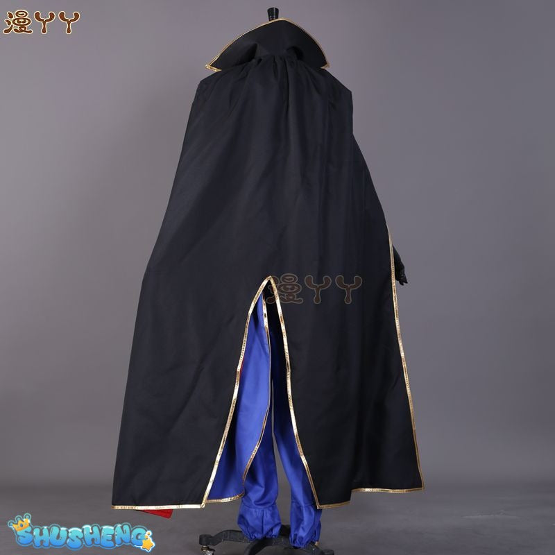 Anime Code Geass Lelouch of the Rebellion R2 Zero Outfits Cosplay Costume