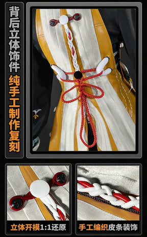 Zenless Zone Zero Belle Cosplay Costume Yunkui Summit Uniform Delicate Sunlight Headwear Phaethon Wise Halloween Party Women