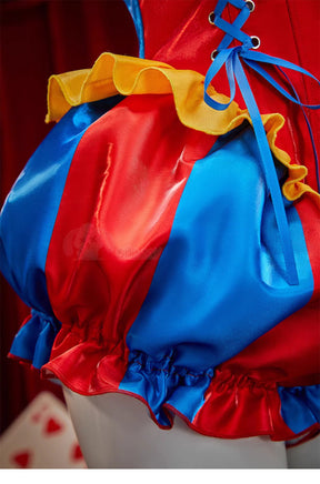 Shusheng-R Anime The Amazing Digital Circus Pomni Clown Pumpkin Pants Cosplay Costume S-XL