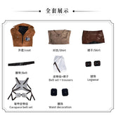Attack on Titan‌ Eren Mikasa Levi Armin Hange Historia Reiss Cosplay Costume Scout Regiment‌ Uniform Halloween Carnival Party