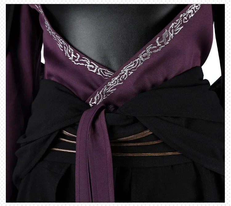 Shusheng-R Elden Ring Recluse NIGHTREIGN Full Set Dress Uniform Props Accessories Women Halloween Carnival Party