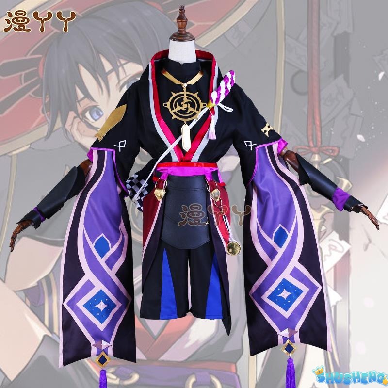 Wanderer Balladeer Cosplay Genshin Impact Scaramouche Cosplay Costume Outfits Sets Game Genshin Impact Christmas Cosplay Costume