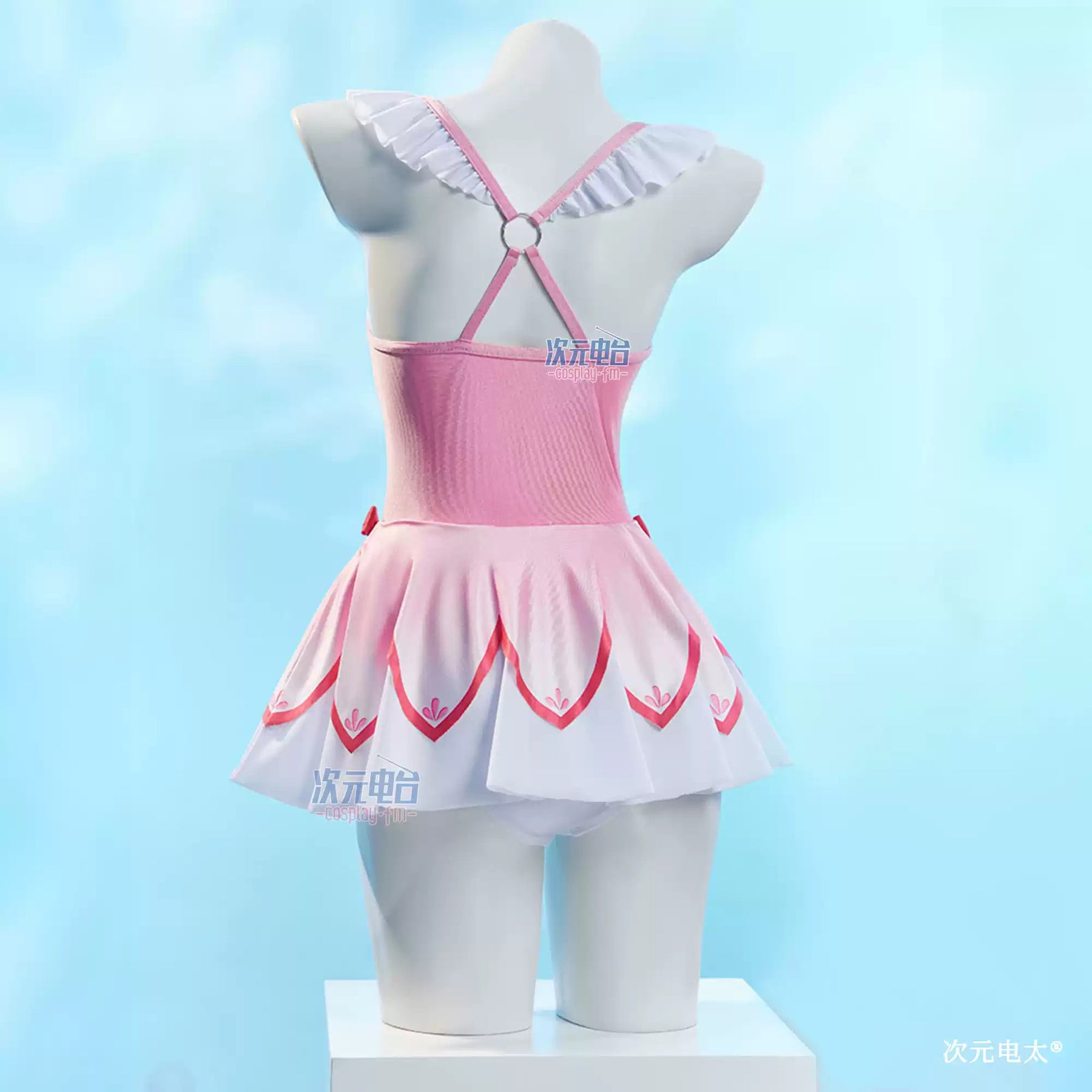 Shusheng-R Anime Puella Magi Madoka Magica Kaname Madoka Jumpsuit swimsuit Cosplay Costume S-XL